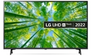 מסך טלוויזיה LG UHD בגודל 55 אינץ' חכמה ברזולוציית K4 דגם: UQ80006LD55